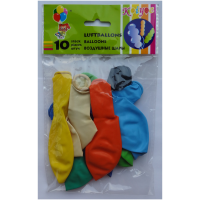 Воздушные шарики Ассорти 12"(30 см) (1 уп. 10 шт.) - главное фото